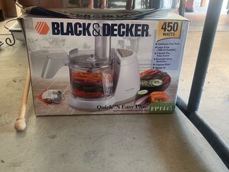 Black & Decker Quick N Easy Plus Food Processor
