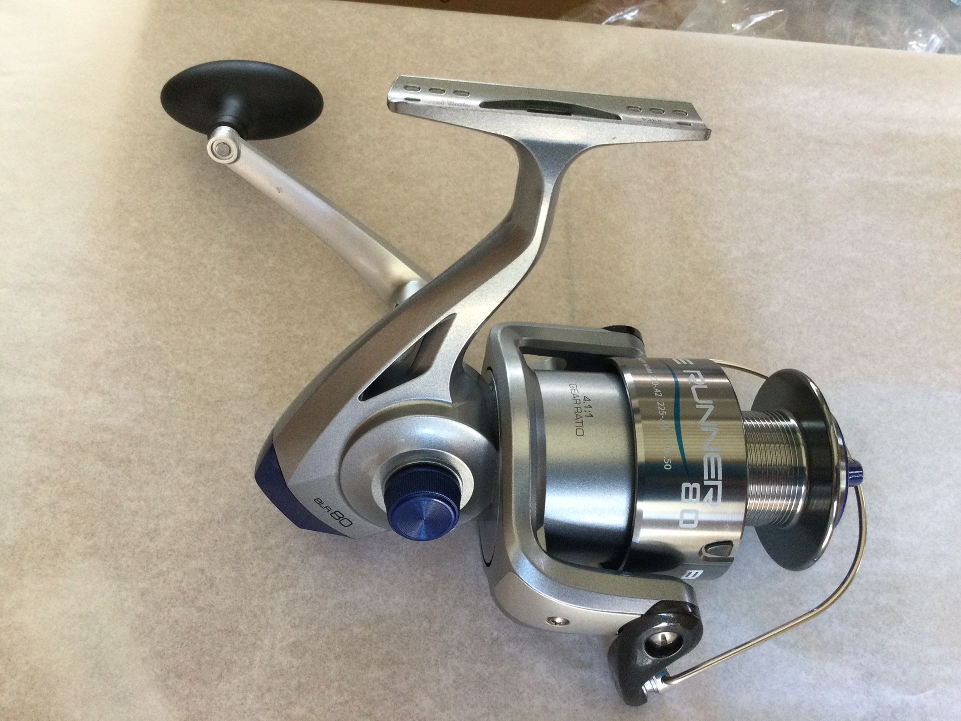 QUANTUM BLUE RUNNER SIZE 80 BIG WATER REEL CATFISH. Fishing Reel. $30.00 . Pick Up In South Gate