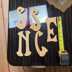 Wood Letters Craft 6”