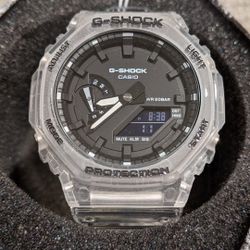 Casio G Shock Casioak GA2100SKE 7A transparent Watch NEW for Sale in Westminster CA OfferUp