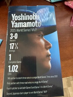 Yoshinobu Yamamoto Bobblehead