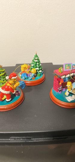 Simpsons Ornament Lot