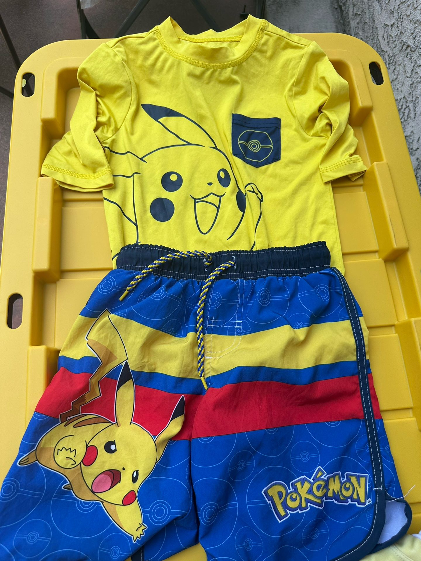 Pokemon Bathing Suit Size 6/7