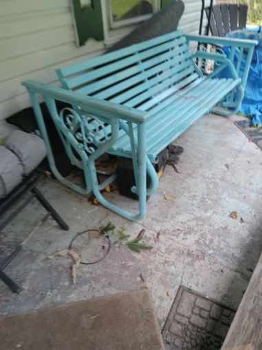 1950s GLIDER SWING  BENCH