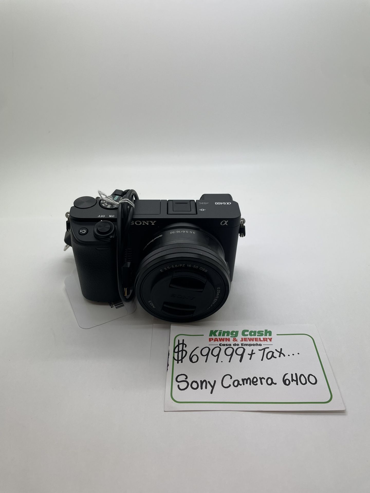 SONY CAMERA 6400
