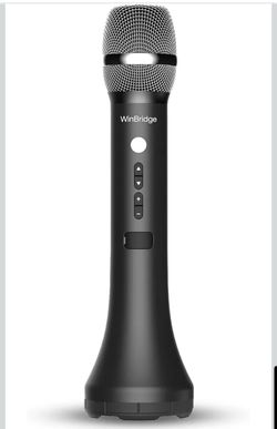Bluetooth Karaoke Microphone with Built In Speaker Wireless Voice Amplifier 15W H9