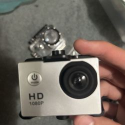 GoPro w/ SD Cards, Protective Case, Charger, more accessories