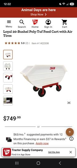 Feed tub