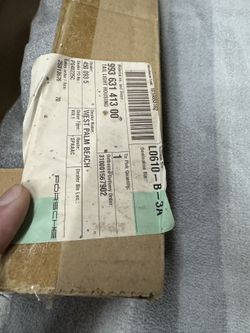 1(contact info removed) Porsche 911 993 Left Tail Light (contact info removed)1300 OEM Used