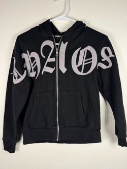 Nova Kids Black Chaos Zip-Up Hoodie