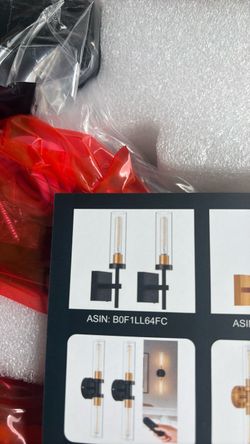 Wall lights set of two