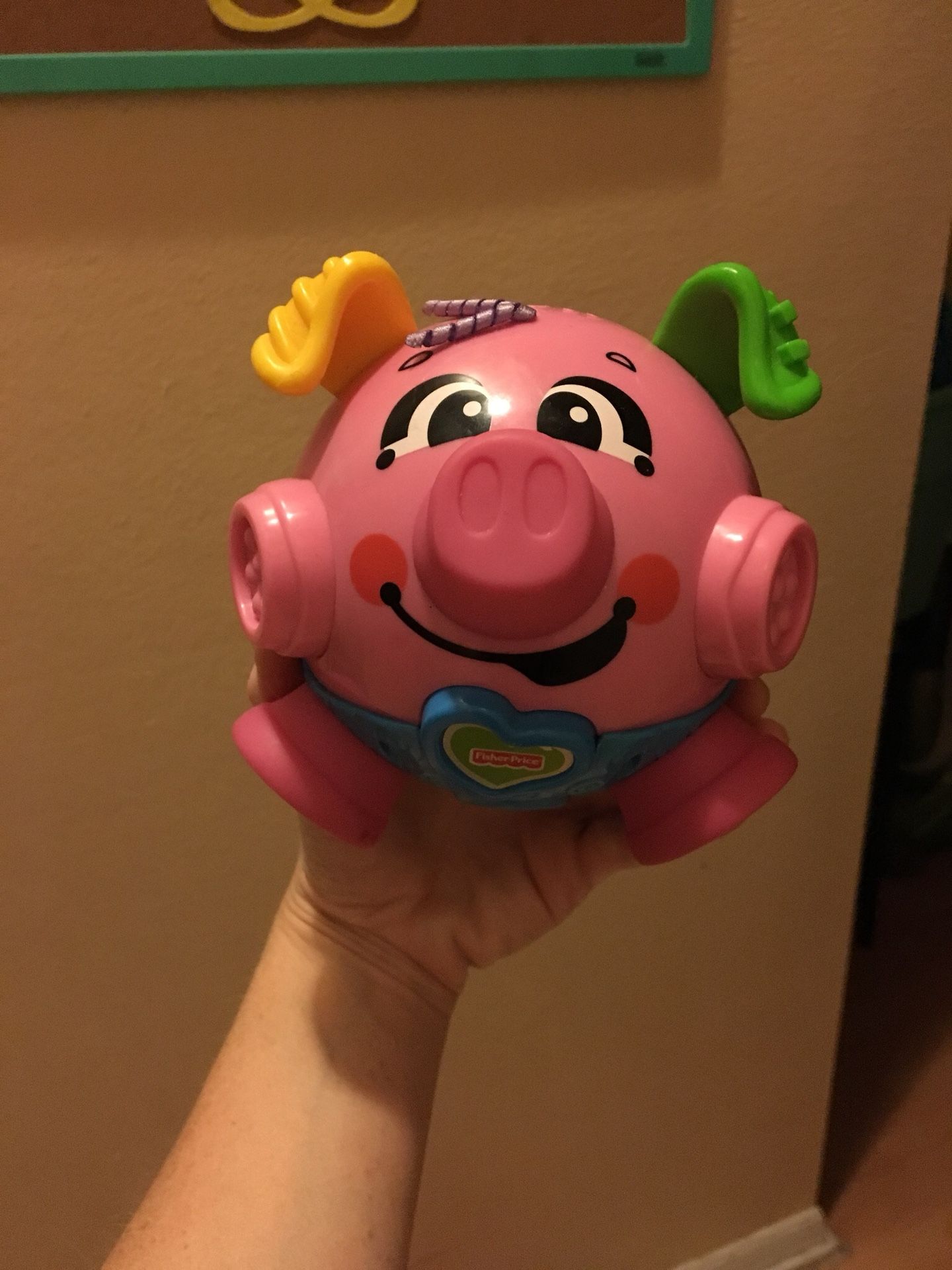 Fisher-price Brilliant Basics Bounce & Giggle Pig