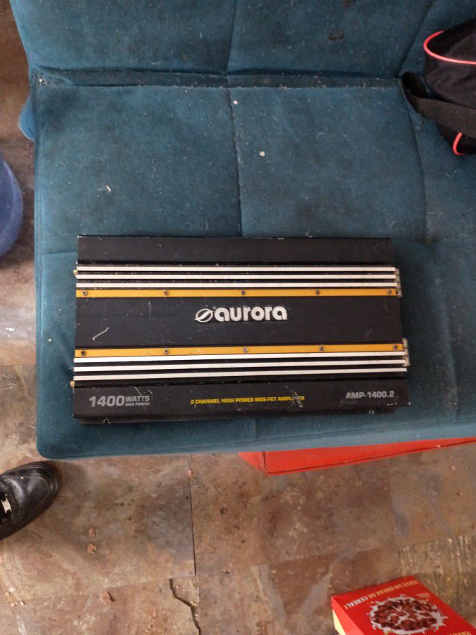Aurora 1400 Watt 2 Channel Amplifier 