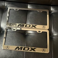 Brand New MDX License Plate