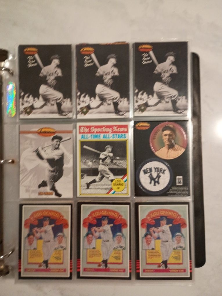 Vintage Baseball Cards: Lou Gehrig