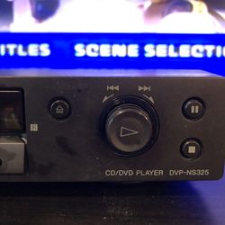 Sony CD/DVD Player DVP-NS325
