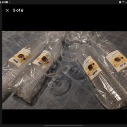 WEDDING TOASTING (ONLY) 100 Distinction 4 Oz Champagne Glasses, By Destiny Plastics. Two Piece Construction, 