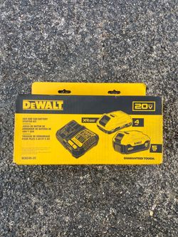 Dewalt 20V MAX 4AH AND 5AH BATTERY STARTER KIT