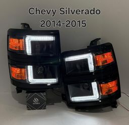 Chevy Silverado 2014-2015 headlights