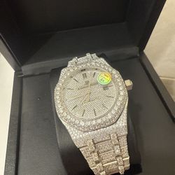 VVS Iced Out Moissanite Watch 