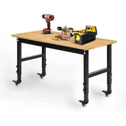 ❤️ 🔥ON SALE  48" Heavy-Duty Adjustable Workbench