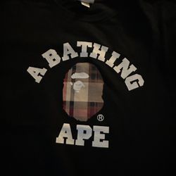 Burberry Bathing Ape Size Large T Shirt
