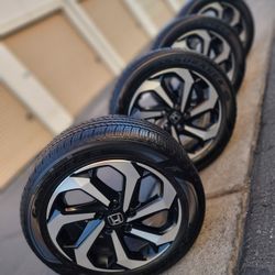 Wheels 17 5 Lugs Honda Stock Honda