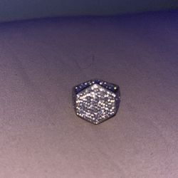 white diamond ring