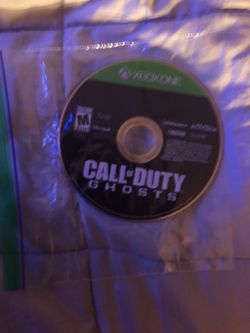 Xbox one call of duty ghosts