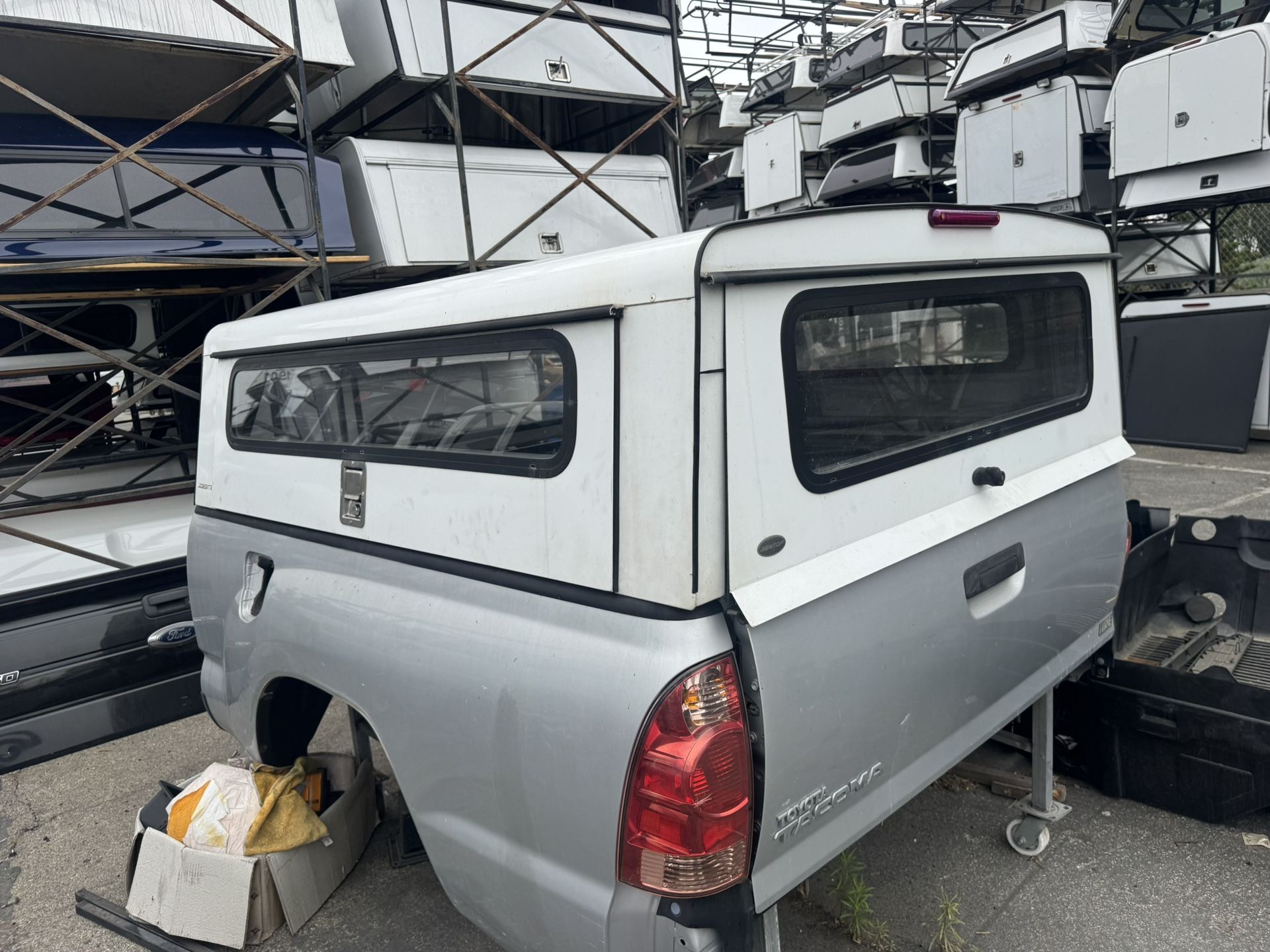 Tacoma Camper Shell. Utility Work Shell