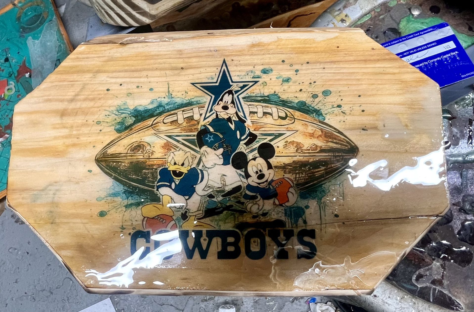 Dallas Cowboys Resin Plaque