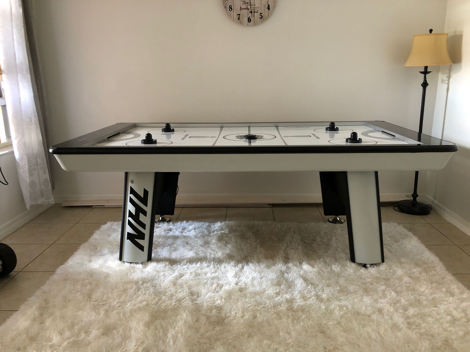 NHL air hockey table hover hockey glaze tech