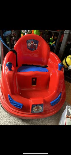 Spiderman Bumper Ride On Car 