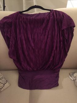 Purple blouse
