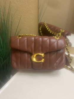 Coach tabby 26 quilted brown