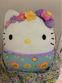 Brand New 20 inch Hello Kitty Floral Squishmallow