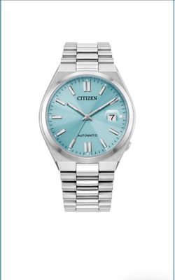Citizen tsuyosa ice blue watch