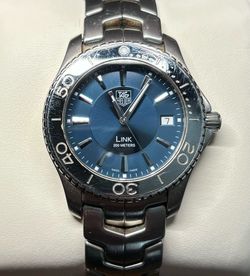 TAG Heuer Link Watch (Blue Dial)
