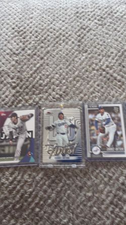 Shohei Ohtani Baseball Card Lot of 3