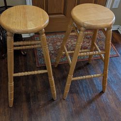 Wood Bar Stools