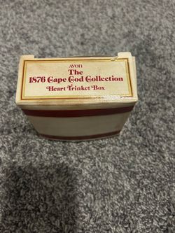 Avon Red Heart Trinket Box