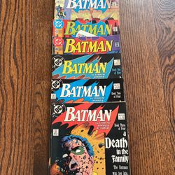 BATMAN COMIC BOOKS