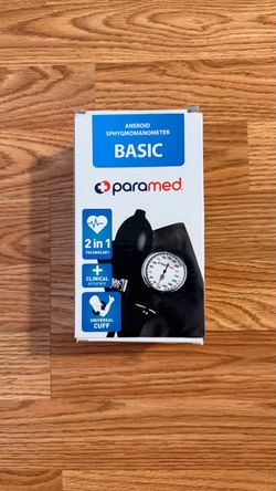 Blood Pressure Cuff (Aneroid Sphygmomanometer, Paramed)