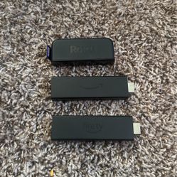 Roku,Amazon, FireTv