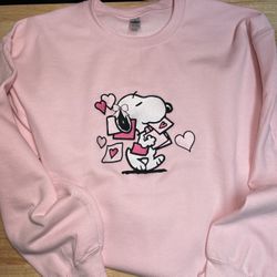 Valentines embroidered Sweatshirts