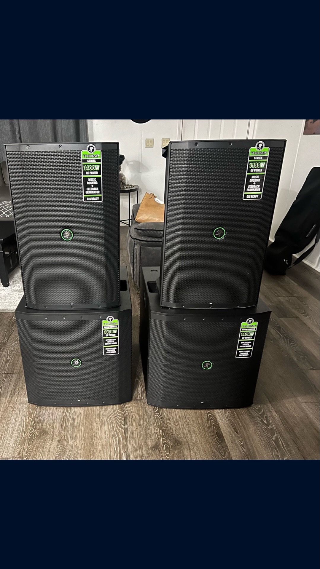Thump Speakers & Subs Full Set