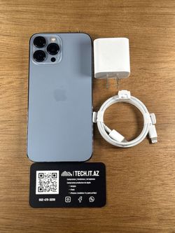 📱 iPhone 13 Pro Max | 512GB | Sierra Blue | Unlocked (Any Carrier)