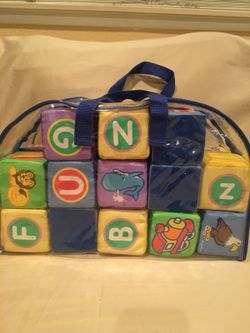 Baby alphabet blocks