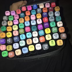 80 Pc Marker Set 