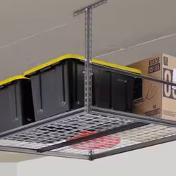 Heavy-Duty Steel Overhead Garage Storage Ceiling Rack with Wire Deck 42.5 in. W x 28 in. H x 48.5 in.